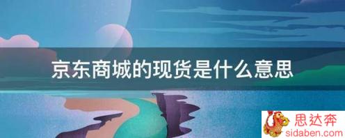 京东商城的现货是什么意思