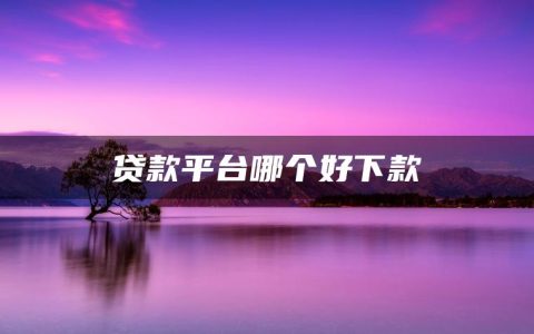 贷款平台哪个容易借又安全?什么平台上贷款最安全可靠呢