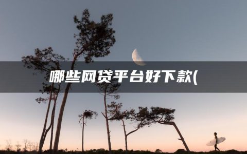 哪些网贷平台好下款(盘点不看征信借款5000马上到账的APP)